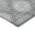 10' X 14' Gray Silver And Charcoal Ikat Washable Indoor Outdoor Area Rug