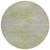 8' Sage And Artichoke Green Round Abstract Washable Indoor Outdoor Area Rug