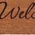 24" X 36" Natural And Black Owl Welcome Outdoor Coir Door Mat