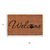 24" X 36" Natural And Black Owl Welcome Outdoor Coir Door Mat