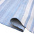 5' X 7' Blue Striped Handmade Stain Resistant Non Skid Indoor Outdoor Area Rug