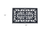 18" X 30" Black Rubber Outdoor Door Mat