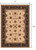 15' Runner Black and Ivory Oriental Power Loom Runner Rug