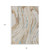 8' X 10' Beige Teal Blue And Ivory Abstract Washable Indoor Outdoor Area Rug