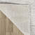 8' X 11' Gray and Ivory Geometric Distressed Area Rug