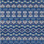 9' X 12' Navy Blue And Ivory Moroccan Washable Indoor Outdoor Area Rug