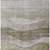 9' X 12' Taupe And Beige Abstract Washable Indoor Outdoor Area Rug