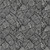9' X 12' Black And Ivory Floral Washable Indoor Outdoor Area Rug