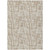 8' X 10' Tan And Beige Abstract Washable Indoor Outdoor Area Rug