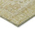 9' X 12' Gold Tan And Beige Oriental Washable Indoor Outdoor Area Rug