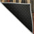 8' X 10' Coffee And Brown Striped Washable Indoor Outdoor Area Rug