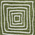 9' X 12' Olive Green And Ivory Geometric Washable Indoor Outdoor Area Rug