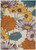 5' X 7' Cream Floral Power Loom Area Rug