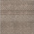 9' X 12' Brown And Ivory Chevron Washable Indoor Outdoor Area Rug