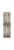 8' Cream Black and Gray Abstract Runner Rug