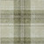 10' X 14' Artichoke Green Brown And Ivory Plaid Washable Indoor Outdoor Area Rug