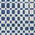 8' X 10' Navy Blue And Ivory Geometric Washable Indoor Outdoor Area Rug