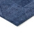 9' X 12' Navy Blue And Sky Blue Geometric Washable Indoor Outdoor Area Rug