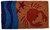 18" X 30" Blue and Red Coir Crab Outdoor Door Mat