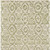 2' X 3' Green and Ivory Wool Southwestern Hand Knotted Area Rug