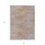 8' X 10' Merlot And Beige Abstract Washable Indoor Outdoor Area Rug