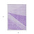 9' X 12' Lavender And Purple Geometric Washable Indoor Outdoor Area Rug