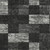 8' X 10' Black And Gray Geometric Washable Indoor Outdoor Area Rug
