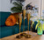 Gold Wine Glass Shaped Candle Holder 