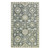 2' X 3' Gray Ivory And Beige Wool Floral Medallion Hand Hooked Area Rug