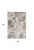 5' X 8' Gray and Beige Abstract Distressed Area Rug