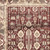 8' Red and Ivory Oriental Distressed Non Skid Runner Rug