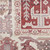 8' Red and Ivory Oriental Distressed Non Skid Runner Rug
