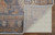 4' X 6' Blue Gray and Tan Oriental Hand Knotted Worn Faded Area Rug