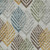 9' X 12' Gray Silver And Teal Blue Floral Washable Indoor Outdoor Area Rug