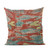 Plutus Multi-Color Velvet iKat Luxury Throw Pillow