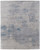 2' X 3' Gray Taupe and Blue Abstract Hand Tufted Area Rug