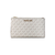Michael Kors Jet Set Vanilla Double Zip Wallet