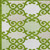 10' X 14' Lime Green And Ivory Trellis Washable Indoor Outdoor Area Rug