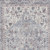 12' Ivory And Black Floral Distressed Runner Rug