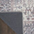 12' Ivory And Black Floral Distressed Runner Rug