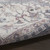 12' Ivory And Black Floral Distressed Runner Rug