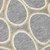 9' X 12' Gray Ivory And Beige Abstract Washable Indoor Outdoor Area Rug