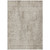 9' X 12' Taupe And Beige Geometric Washable Indoor Outdoor Area Rug