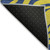 9' X 12' Yellow And Blue Animal Print Washable Indoor Outdoor Area Rug