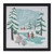 Framed Winter Scene Wall Art 
