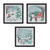 Framed Winter Scene Wall Art 