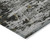 10' X 14' Taupe Brown And Gold Abstract Washable Indoor Outdoor Area Rug
