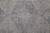 12' Gray Blue and Taupe Oriental Power Loom Worn Faded Runner Rug With Fringe