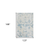 10' X 14' Ivory And Sky Blue Abstract Area Rug