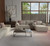 5' X 8' Pink And Ivory Ombre Hand Tufted Area Rug